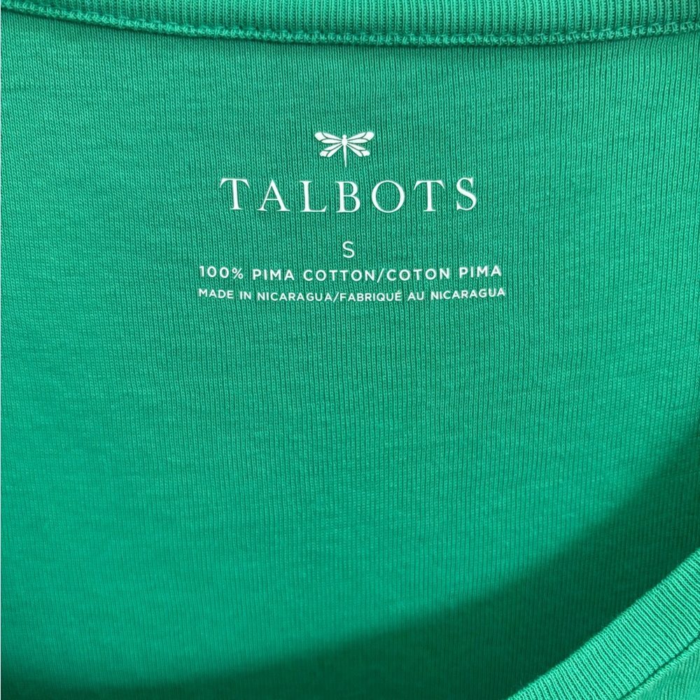 Talbots Vibrant Green Tank Top - Picture 3 of 4